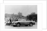 An Aston Martin DB2-4 MKII, with Windsor Castle in the background, 1956 by Unknown