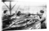 Two men at work on the production line, Cubitt factory, c1920-c1921 by Unknown