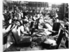 Upholstery department, Morris factory, mid 1920s by Unknown