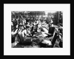 Upholstery department, Morris factory, mid 1920s by Unknown