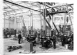 Machine shop in the Argyll car factory, Glasgow, c1899-c1930 by Unknown