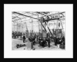 Machine shop in the Argyll car factory, Glasgow, c1899-c1930 by Unknown