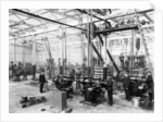Machine shop in the Argyll car factory, Glasgow, c1899-c1930 by Unknown