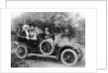 A group of men and women taking an outing in a 1907 Mercedes, 1908 by Unknown