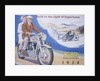 Poster advertising Norton motor bikes, 1954 by Unknown