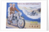 Poster advertising Norton motor bikes, 1954 by Unknown