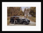 Poster advertising Rolls-Royce cars, 1939 by Unknown