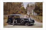 Poster advertising Rolls-Royce cars, 1939 by Unknown