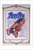 Poster advertising Audi cars, 1922 by Unknown