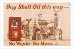 Poster advertising Shell oil, (c1920s?) by Unknown