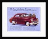 Poster advertising a Vauxhall Wyvern, 1956 by Unknown