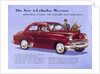 Poster advertising a Vauxhall Wyvern, 1956 by Unknown