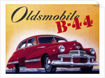 Poster advertising an Oldsmobile B44, 1942 by Unknown