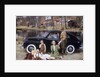 Poster advertising a Volvo 444, 1953 by Unknown