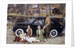 Poster advertising a Volvo 444, 1953 by Unknown