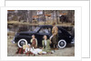 Poster advertising a Volvo 444, 1953 by Unknown