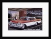 Poster advertising a Mercury car, 1957 by Unknown