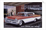 Poster advertising a Mercury car, 1957 by Unknown