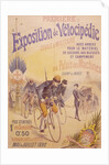 Poster advertising a bicycle exposition, 1892 by E Clouet