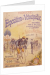 Poster advertising a bicycle exposition, 1892 by E Clouet