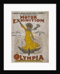 Poster advertising the Olympia Motor Exhibition, 1905 by Unknown