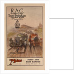 A programme for the RAC International Tourist Trophy Race, Belfast, Northern Ireland, 1929 by Unknown