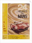 A programme advertising Le Mans 24 Hours, 1963 by G Leygnac