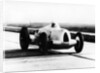 Bernd Rosemeyer in Auto Union record-breaking car, 1937 by Unknown