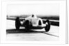 Bernd Rosemeyer in Auto Union record-breaking car, 1937 by Unknown