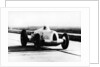 Bernd Rosemeyer in Auto Union record-breaking car, 1937 by Unknown