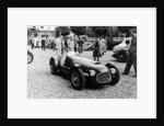 Ferrari 166 at Spa, Belgium, 1949 by Unknown