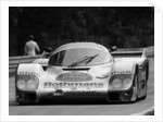 Porsche 956 on its way to winning the Le Mans 24 Hour Race, France, 1983 by Unknown