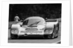 Porsche 956 on its way to winning the Le Mans 24 Hour Race, France, 1983 by Unknown