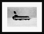 'Spirit of America Sonic I' breaking the Land Speed Record, Bonneville Salt Flats, Utah, USA, 1965 by Unknown