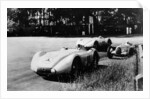 Mercedes Streamliner cars competing in the Avusrennen, Berlin, 1937 by Unknown