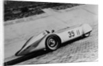 Mercedes Streamliner car of Rudolf Caracciola in the Avusrennen race, Berlin, Germany, 1937 by Unknown