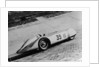 Mercedes Streamliner car of Rudolf Caracciola in the Avusrennen race, Berlin, Germany, 1937 by Unknown