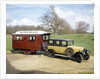A 1928 Bean Short 14 with a 1926 Eccles Caravan by Unknown