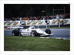 Alan Jones racing a Williams-Cosworth FW07B, British Grand Prix, Brands Hatch, 1980 by Unknown