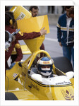 Keke Rosberg in a Fittipaldi-Cosworth F7, British Grand Prix, Brands Hatch, 1980 by Unknown