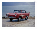 A 1965 Amphicar at the water's edge by Unknown