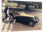 A page from a 1935 Bugatti brochure by Unknown