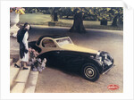 A page from a 1935 Bugatti brochure by Unknown