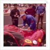 The Ferrari pit, Le Mans, France, 1965 by Unknown