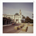 Two racing cars taking a bend, Monaco Grand Prix, Monte Carlo, 1959 by Unknown