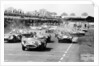 Scene at the start of a sports car race, Silverstone, Northamptonshire, (late 1950s?) by Maxwell Boyd
