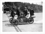 A 1914 Morgan at the starting line of a race by Anonymous