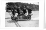 A 1914 Morgan at the starting line of a race by Anonymous