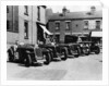 A line of Singer Le Mans 1.5 Litre TT cars, 1934 by Unknown