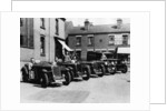 A line of Singer Le Mans 1.5 Litre TT cars, 1934 by Unknown